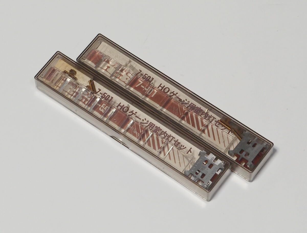 Lampes d'intérieur calibre HO Kato 7-501 avec diffuseur prismatique haute diffusion - 2