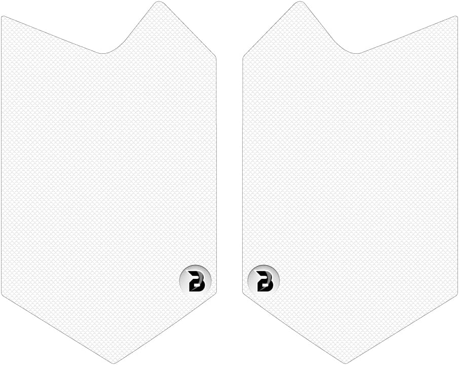 BLOQ Motorcycle Tank Grips compatible with BMW R1250GS ADVENTURE (2019-) PREMIUM - CLEAR