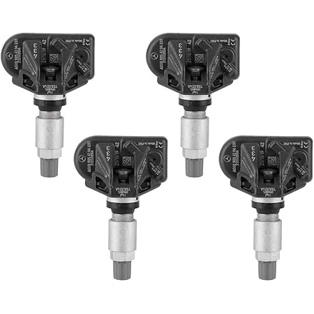Electronicx 4 Stuck Rdks Tpms Reifendrucksensor Reifendruck Sensor Sensoren Reifendruckkontrollsystem Ventile Metallventil Schwarz Kompatibel Mit Mercedes Benz A B C Cla Glk Gls Amg Gt Gt S Klasse Amazon De Auto Motorrad
