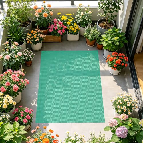 Alfombrilla de Goma Impermeable con Drenaje Eficiente 140x310 cm 2