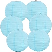 Vista 42 de BEISHIDA 12 Linternas de Papel Naranjas de Otoño Decorativas Amarillas Naranjas Marrones Colgantes Redondas Linternas de Papel Lámpara para Acción