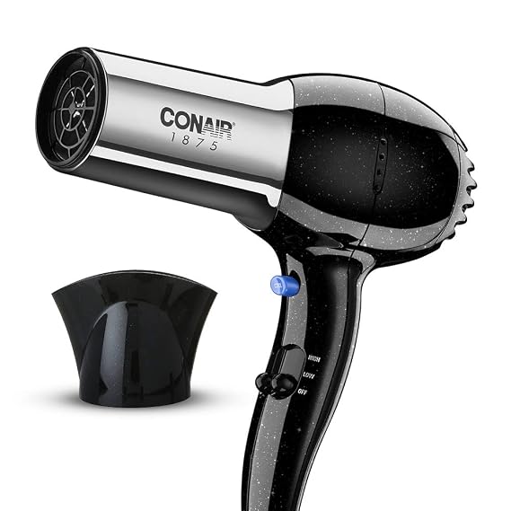 Amazon.com: Secador Conair Pro Styler iónico acondicionador secador de  pelo, Negro/Cromo : Todo lo demás