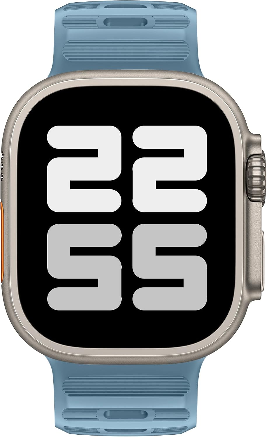ELETTRONEO UC2 Sport Band for Apple Watch Bands Ultra 3 2 49mm, Series 11 10 46mm, 9 8 7 45mm 41mm, SE 6 5 4 44mm 40mm, 3 2 1 42mm 38mm Men Women iWatch, Strap Silicone, 2 pcs