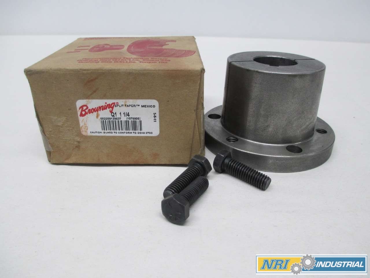 NEW BROWNING Q1 11/4 SPLITTAPER 11/4IN BORE BUSHING D354053 Amazon