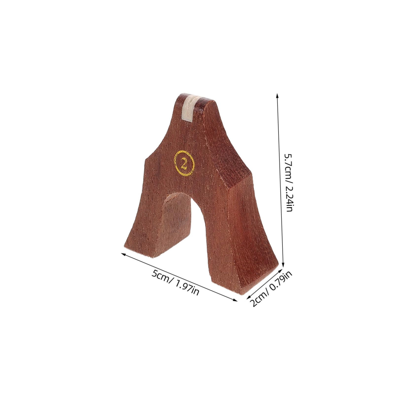 1 Satz Holz Guzheng Stegzubehör für 1-21 Saiten, Universell