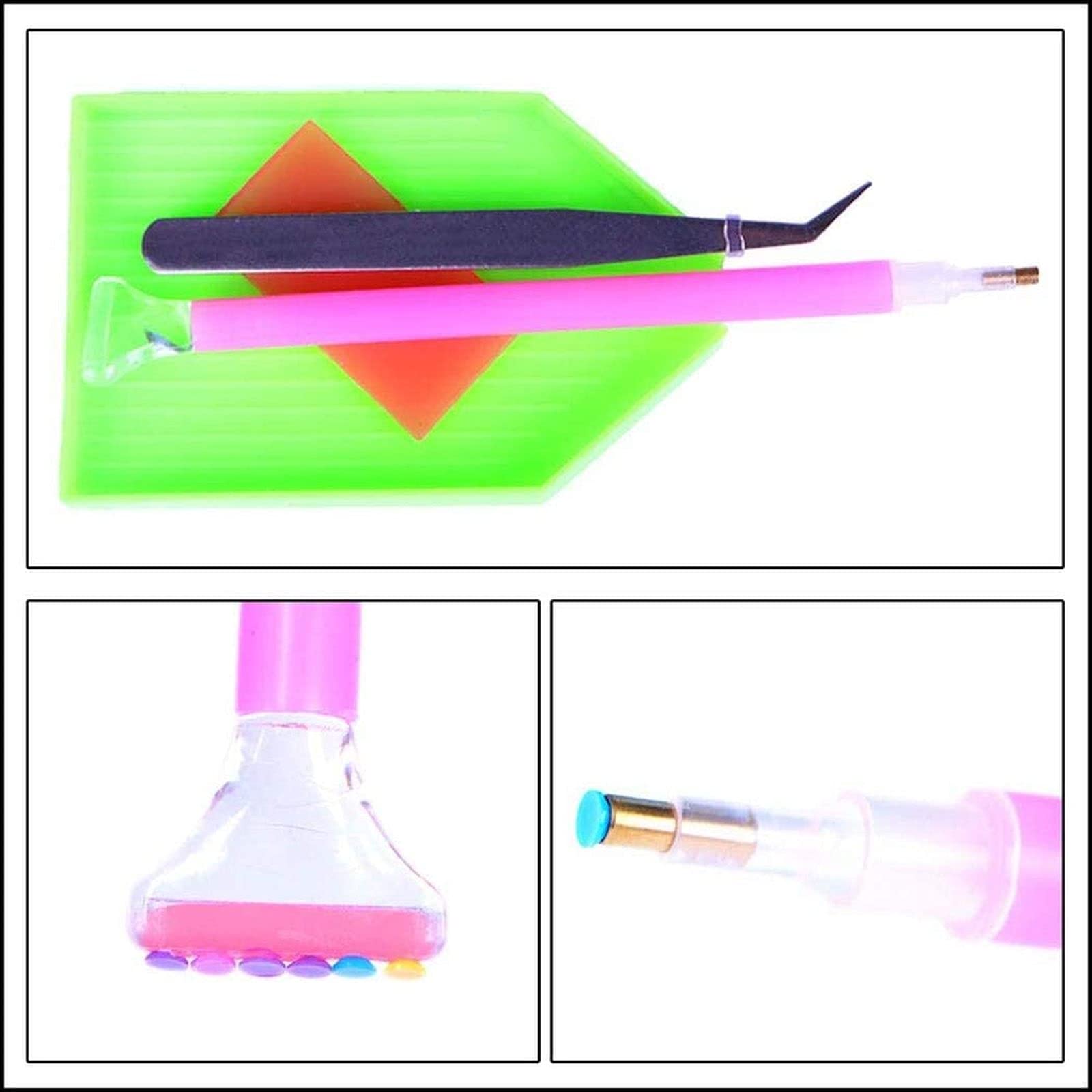 Kit per diamond painting con nome personalizzato, con foto personalizzate, lettera del nome, ricamo con diamantini, 5D, fai da te, quadrato, rotondo, decorazione da parete per adulti (punta rotonda,