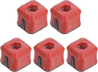 Generic 5pcs Bit Magnetizer Ring 1/4" Hex Hole Removable Magnetic Screw Holder for 4-6.35mm Power Screwdriver Bits and Hand Tools (Small)
