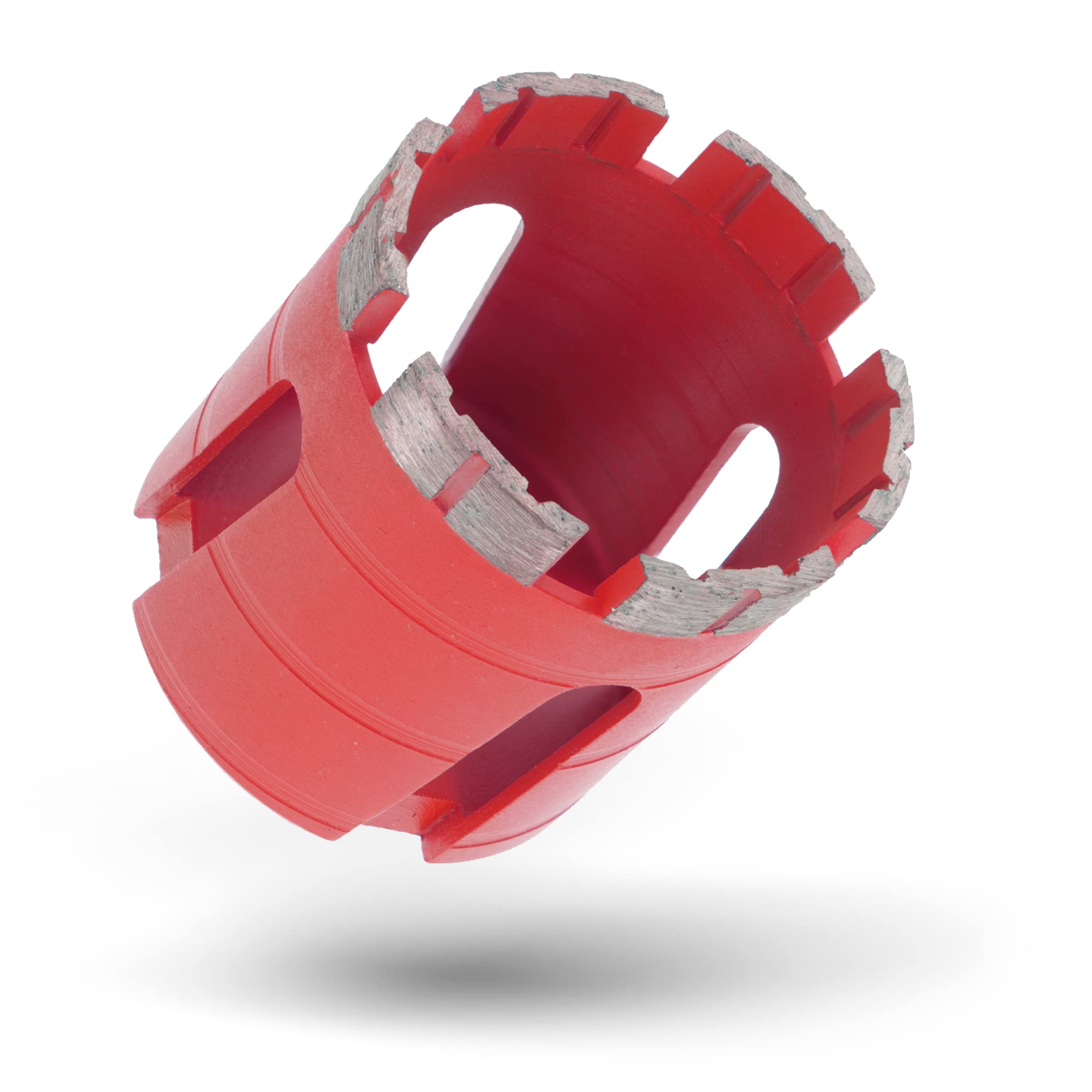 PRODIAMANT Couronne diamant 68 mm x M16 – pour béton et maçonnerie, 6 segments, qualité professionnelle