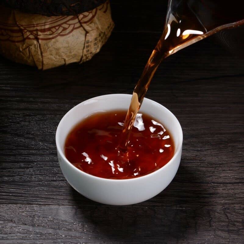 Tè cotto Yunnan Pu'er Pu-erh Benefici per la salute Tè nero Tuocha naturale 500g