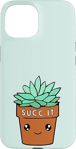 Vista 6 de iPhone 16 Succ It - Cute Succulent Plant Lovers Gardening Theme Case