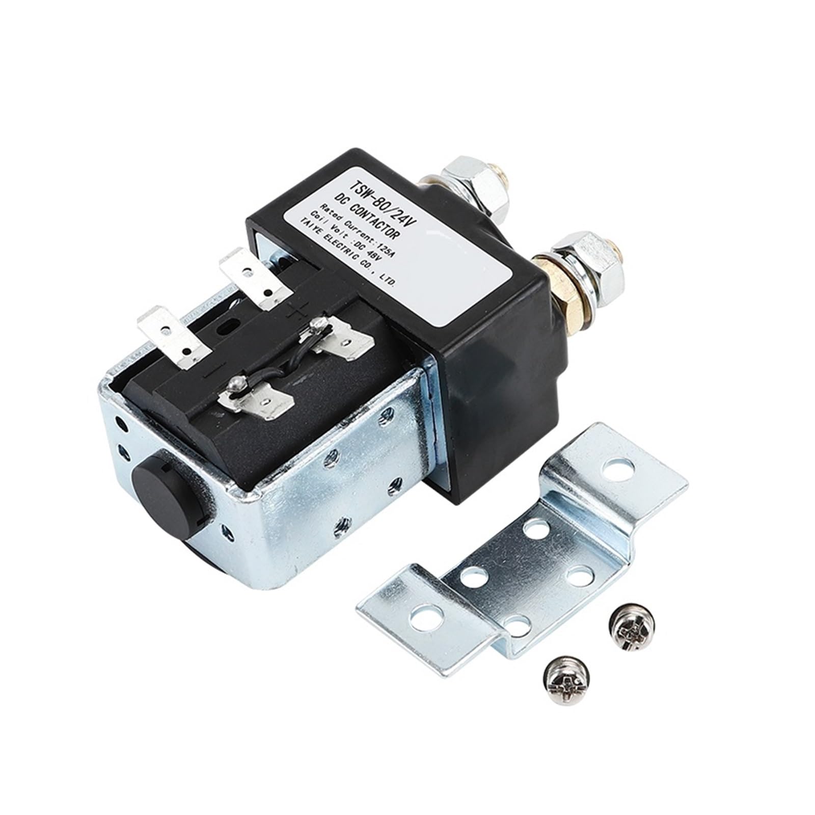 Gleichstromschütz ZJW100 (SW80) – 125A, 12V-72V, 1 Schließer, Für E-Fahrzeuge, Gabelstapler & Boote