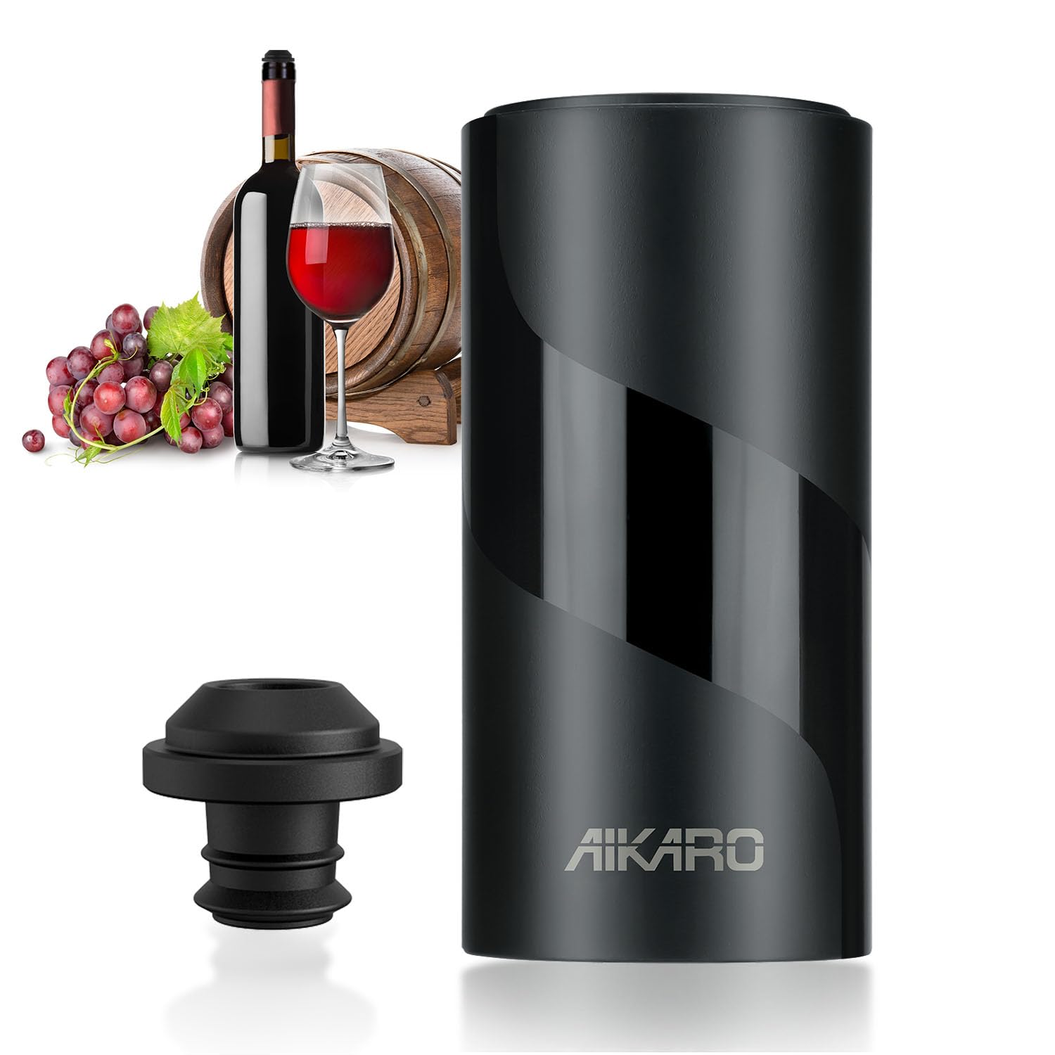 Pompe à vide électrique pour vin pour préserver vos bouteilles après une soirée