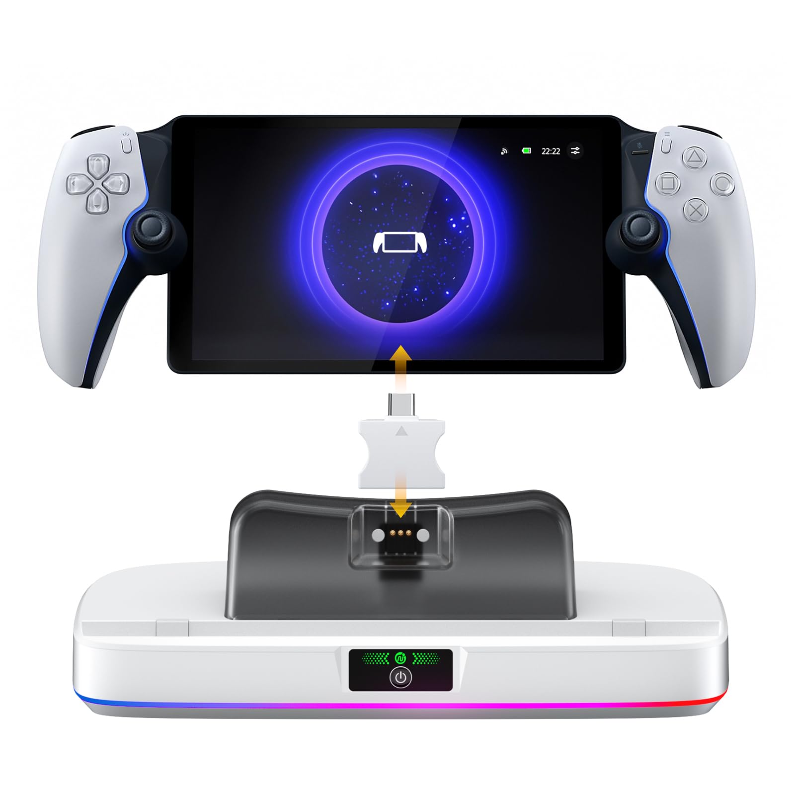 Amazon | NEWDERY PS Portal用 充電 PS5 Portalリモートプレーヤ用