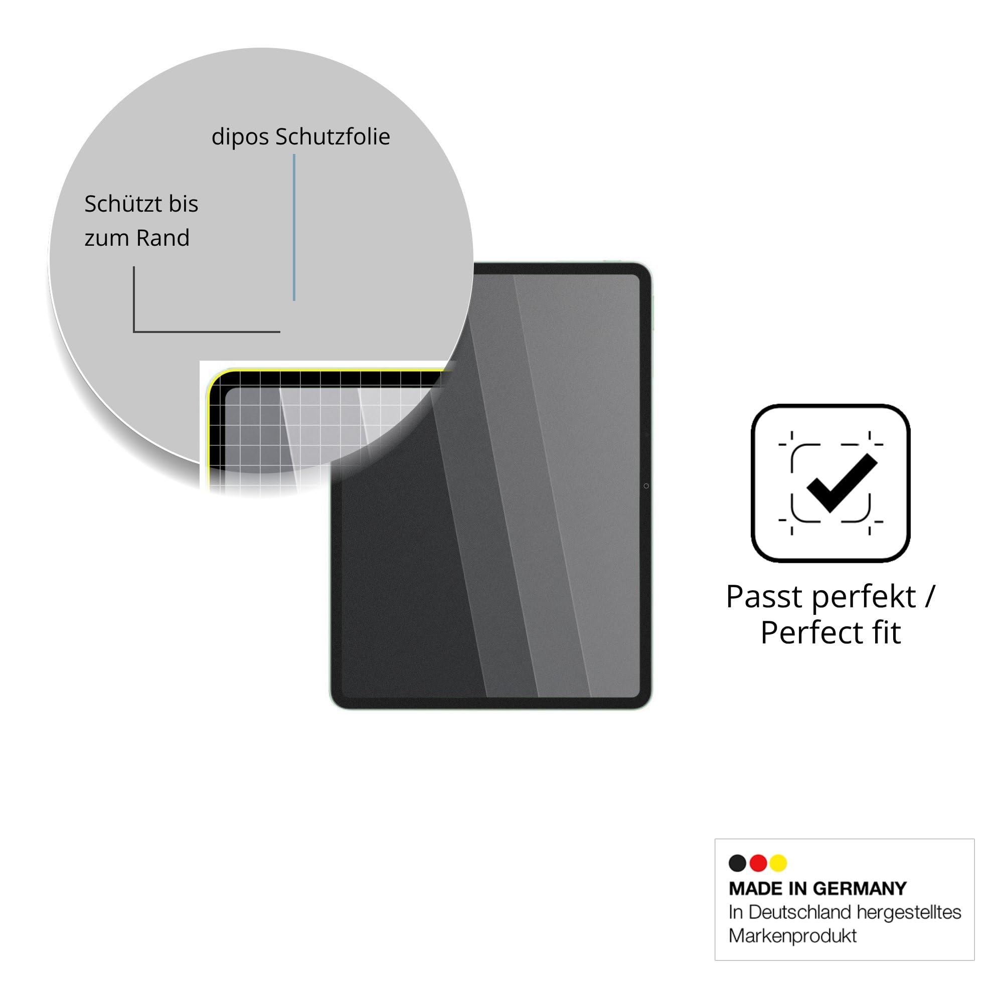 dipos Protector de Pantalla Antiespía para Vivo Pad5c | Película protectora mate, filtro de privacidad 4 vías, ajuste perfecto, antiarañazos, sin burbujas, autoadhesivo