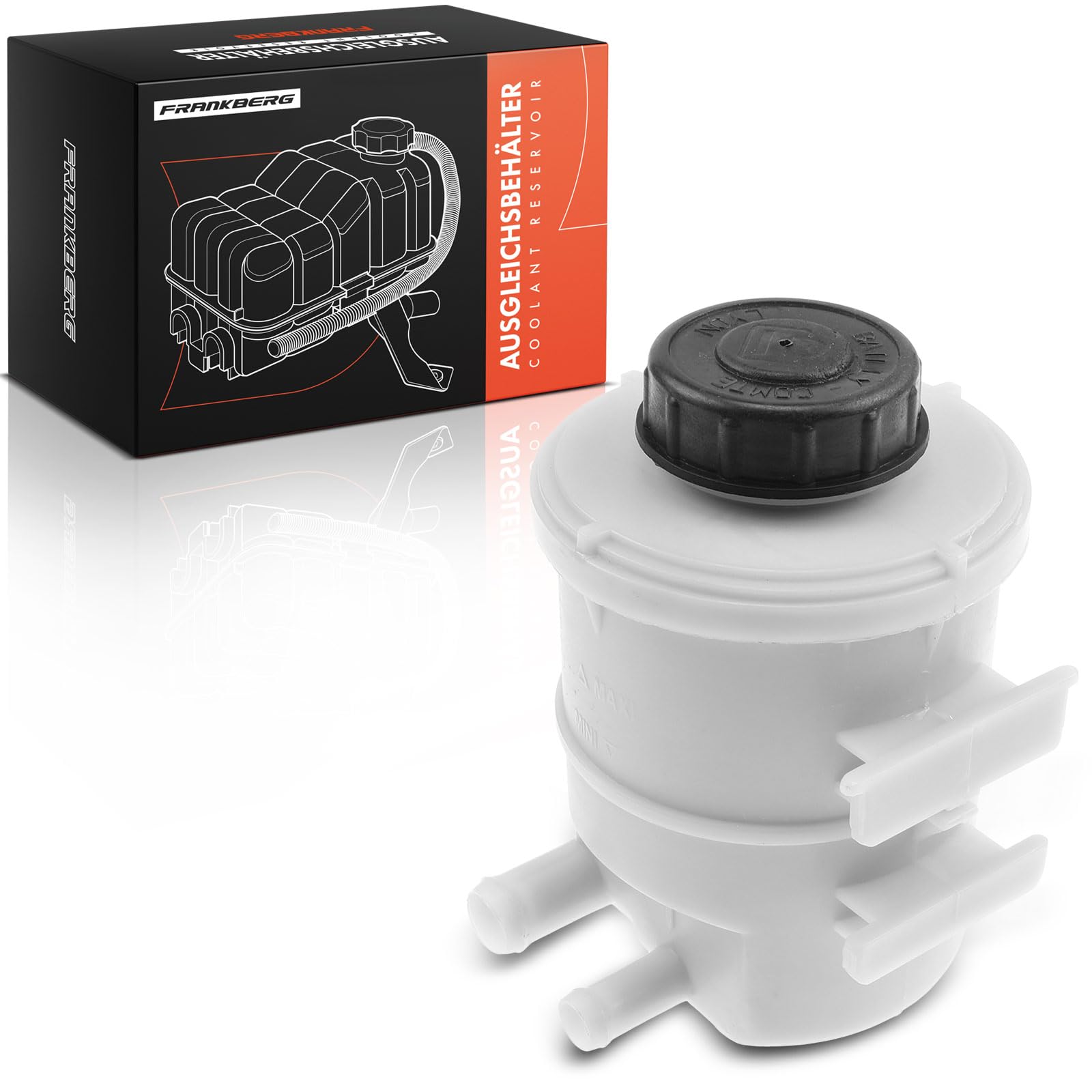 Frankberg Vase d'expansion du liquide de refroidissement 8200005185 | Compatible avec: Espace IV JK0/1