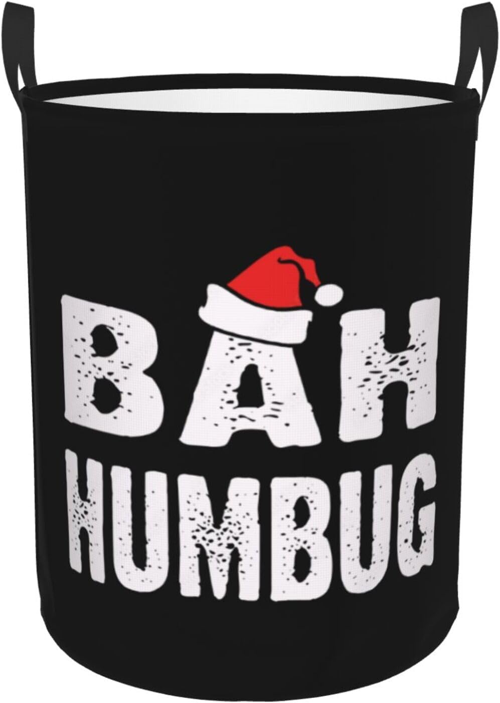 Bah Humbug Large Laundry Basket,Bathroom,Waterproof