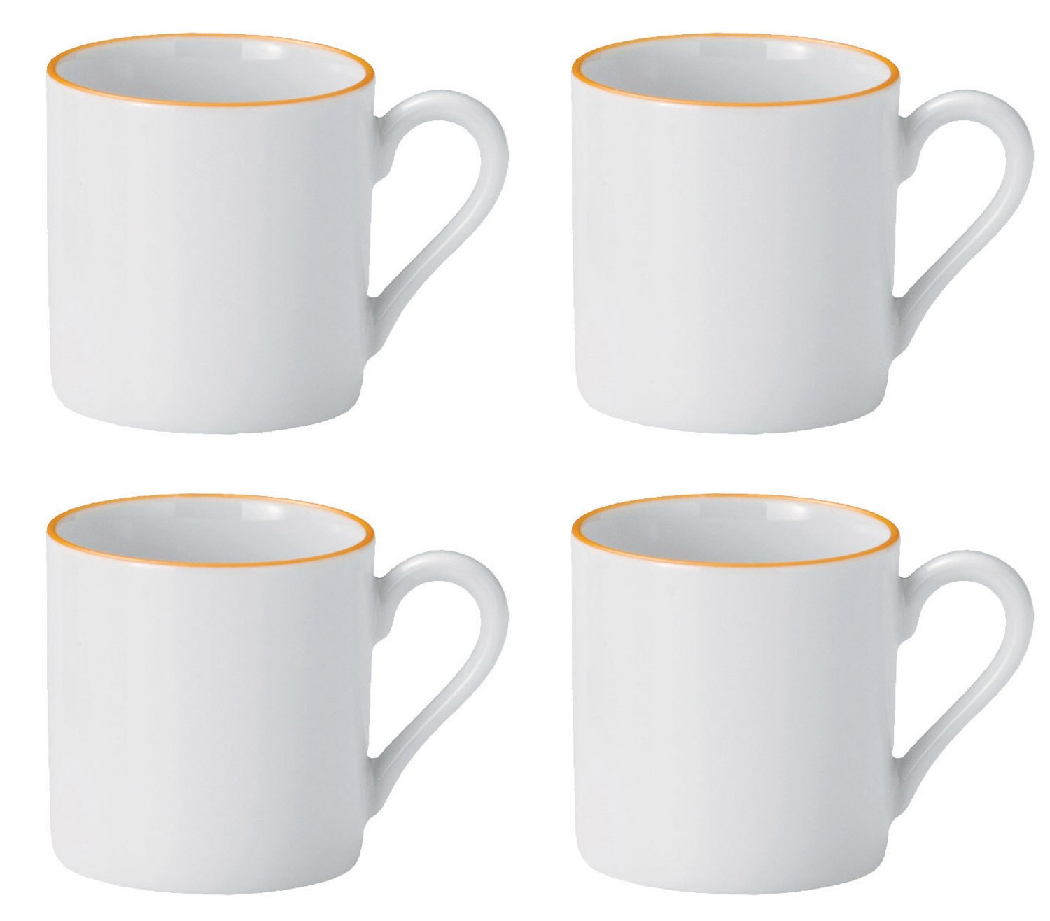 Amazon｜エムスタイル アクセントライン デミタスカップ 4個セット