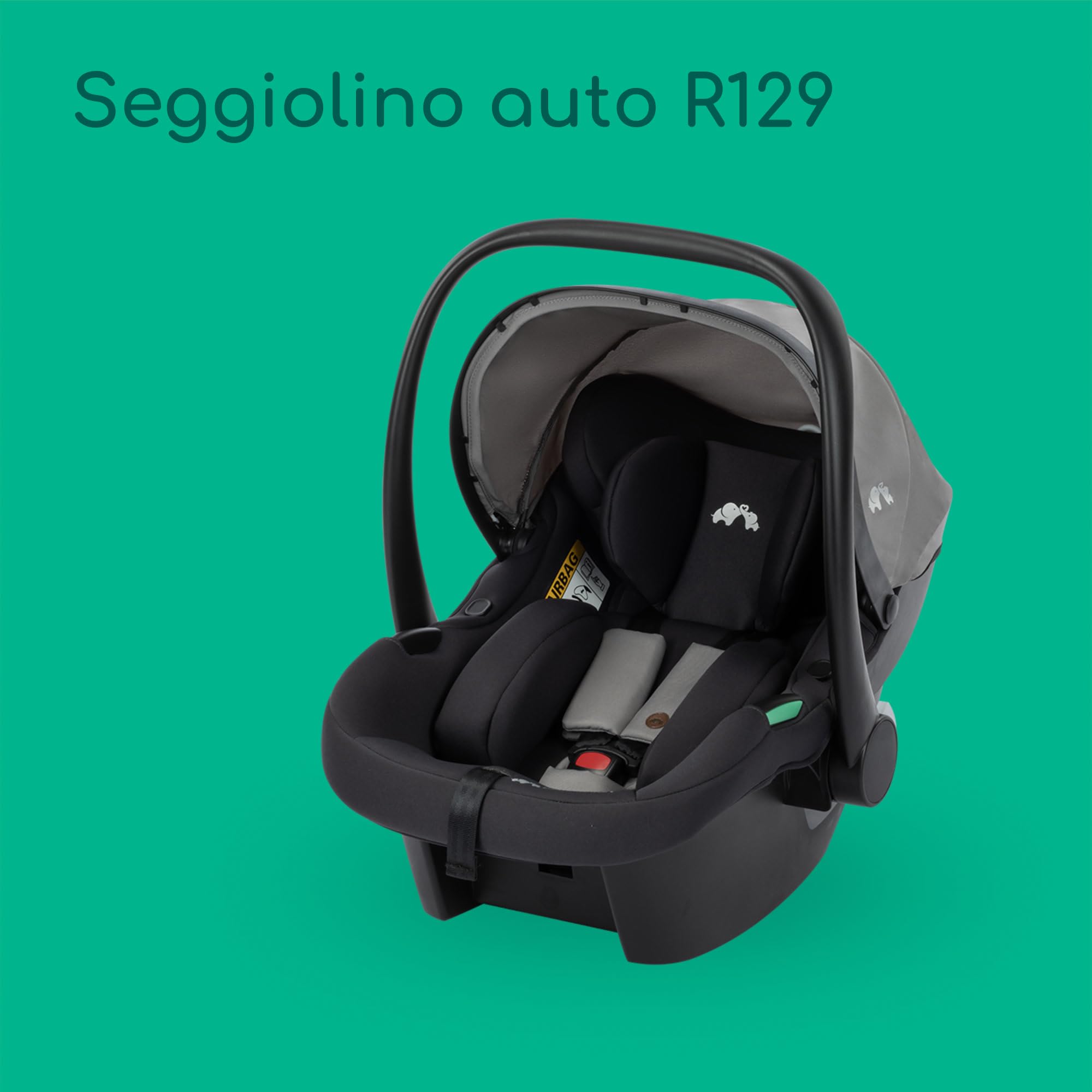 Bebeconfort Haze Trio Lux Passeggino Trio 0-4 anni 22 kg 2 in 1 Tinted Grey