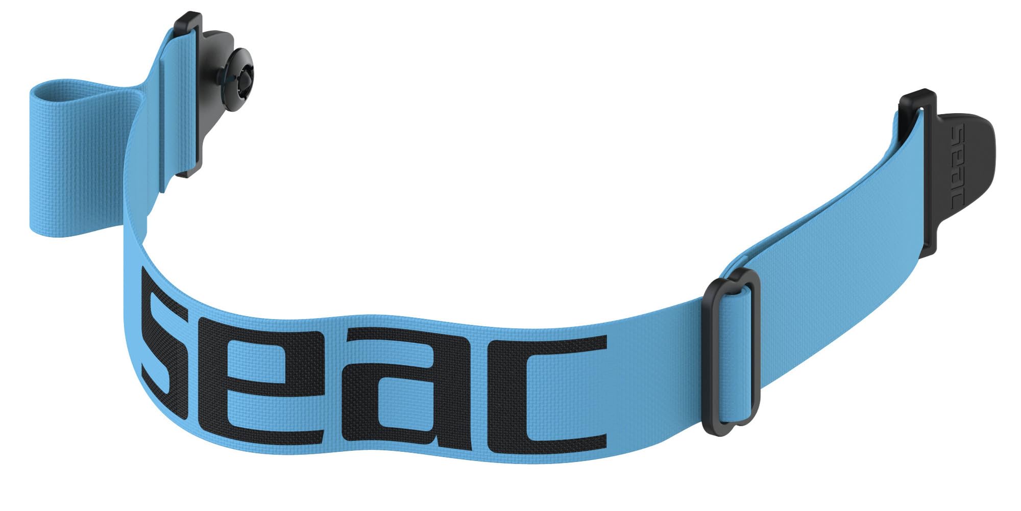 SEAC Fabric Strap Flex, Soft Fabric Flex Mask Strap for Diving and Snorkelling Mask