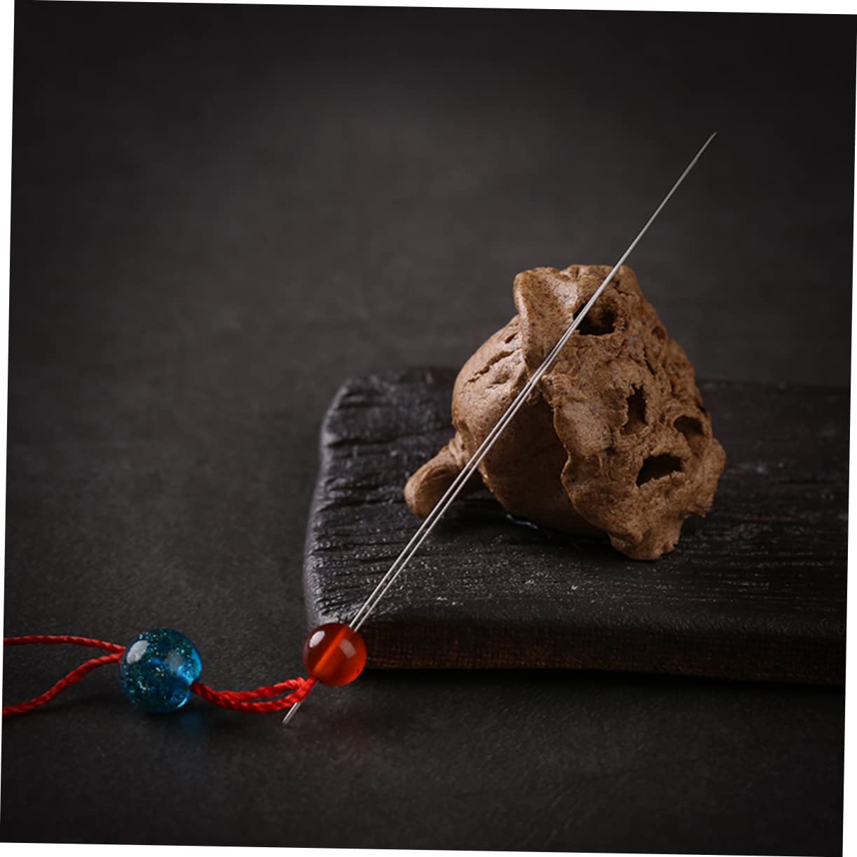 HOODANCOS Beading Needles for Bracelets 4 Pcs 76mm for Sewing Crochets Knits Arts