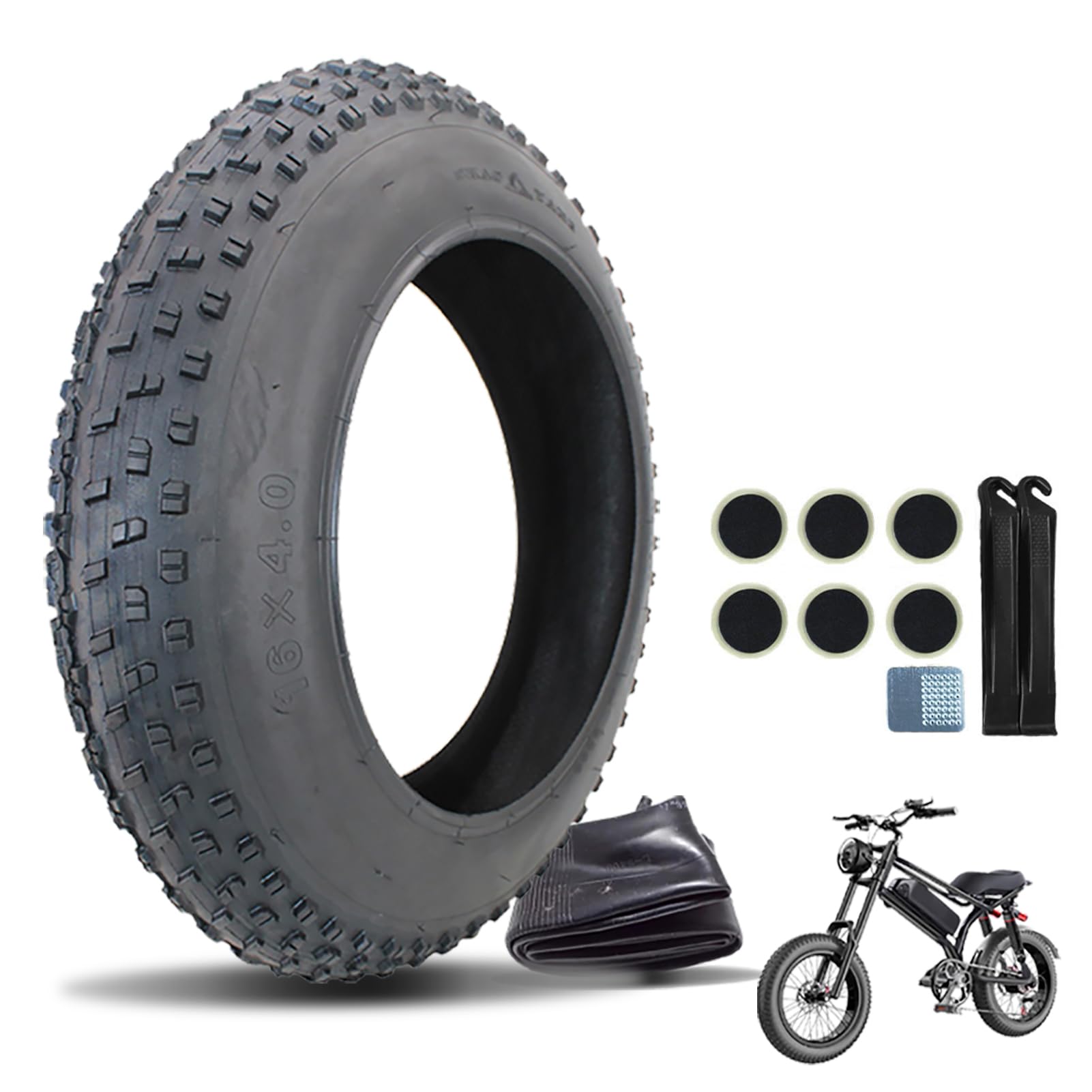 Photo 1 of Bike Fat Tire and Inner Tube Set 102-305/16x4.0