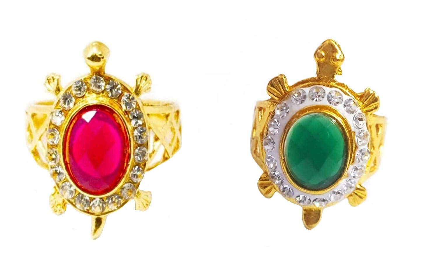 PS CREATION Tortoise Meru Ring for Unisex for Good Luck - Pack of 2 (Design-01) (B09RMZRKNL) Amazon Price History, Amazon Price Tracker