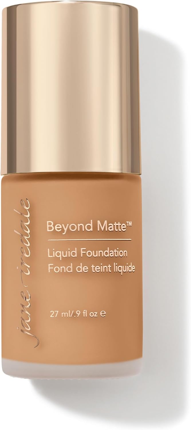 Jane Iredale Beyond Matte Liquid Foundation, Likit Mat Fondöten (M12, 27 ml)