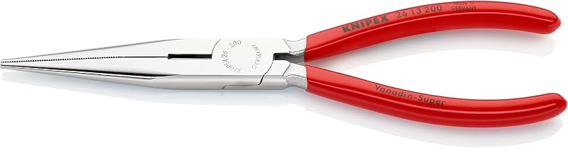 Alicate de Corte Diagonal KNIPEX 26 13 200 com Pontas Alongadas, Cromado
