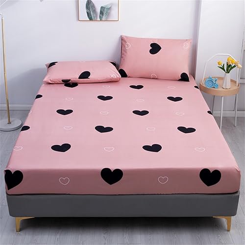 Miniatura 12 de Sábana bajera y funda de almohada, protector de colchón impermeable, funda de colchón suave y transpirable con bolsillo profundo para colchón de 6 a