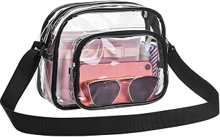 Stadium Approved Clear Bag: Crossbody & Shoulder Bag for Women