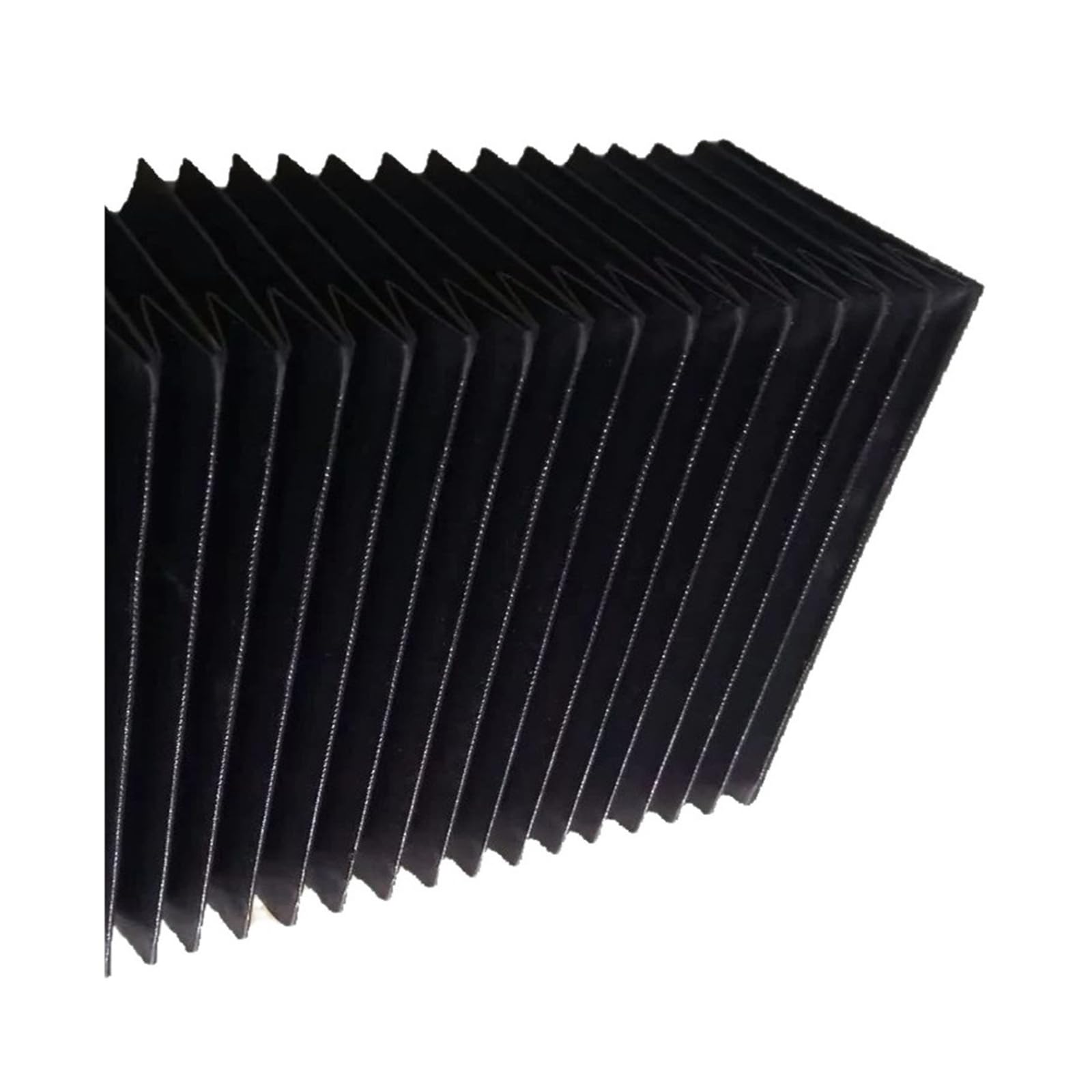 Osłona ochronna na harmonijkę T12, wewnętrzna 140 mm x 40 mm, Lmax 240 mm