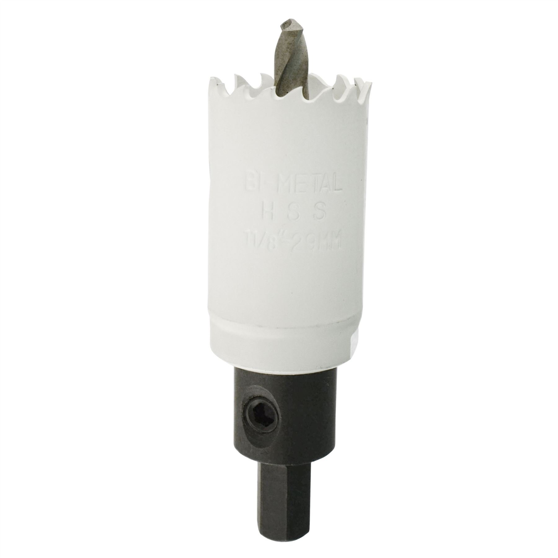 29mm HSS Hole Saw Holesaw Bi-Metal Blade Cutter Drill and Drill Adaptor Arbor