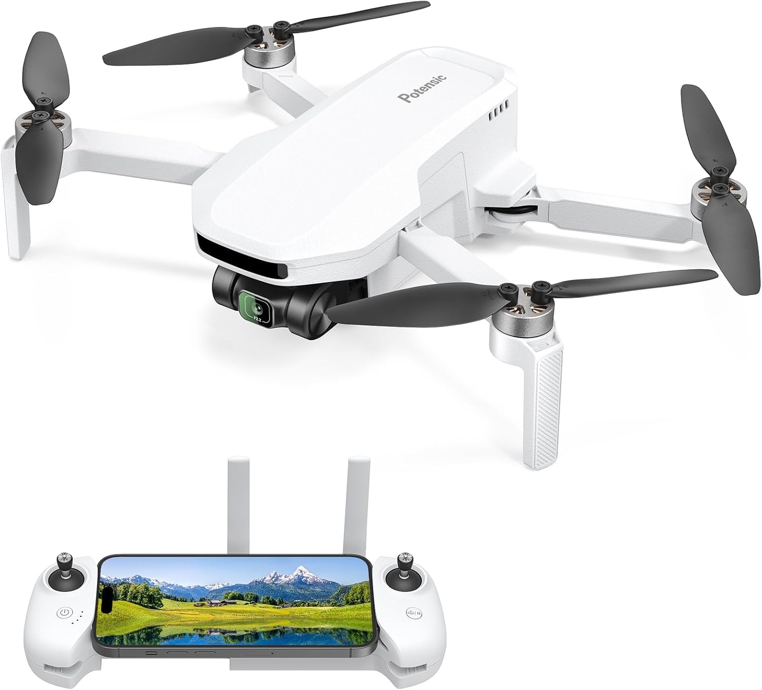 Potensic ATOM LT GPS Drone with Camera 2.5K, 40 Mins Flight per Battery, 4KM Transmission, Less than 249g, ShakeVanish EIS Technology, Follow Me, Auto Return and Waypoint, Wind Resistance, C0 Potensic ATOM LT GPS Drone with Camera 2.5K, 40 Mins Flight per Battery, 4KM Transmission, Less than 249g, ShakeVanish EIS Technology, Follow Me, Auto Return and Waypoint, Wind Resistance, C0