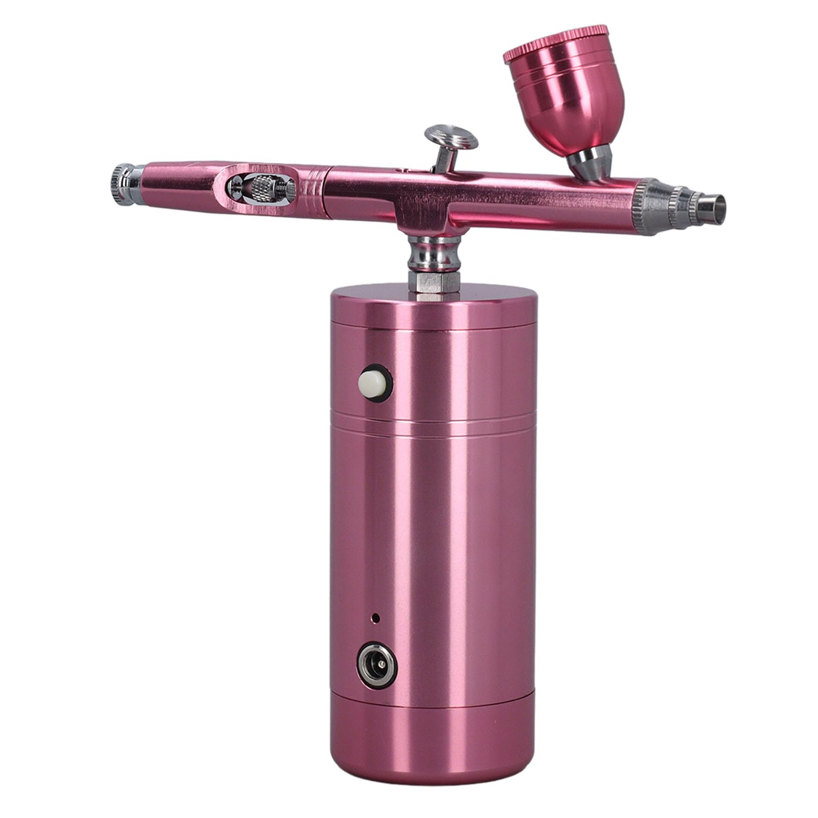 Kit aerografo portatile ricaricabile Air Brush Pistola a spruzzo Set con Compressore per Arte Pittura Trucco Decorazione Torta