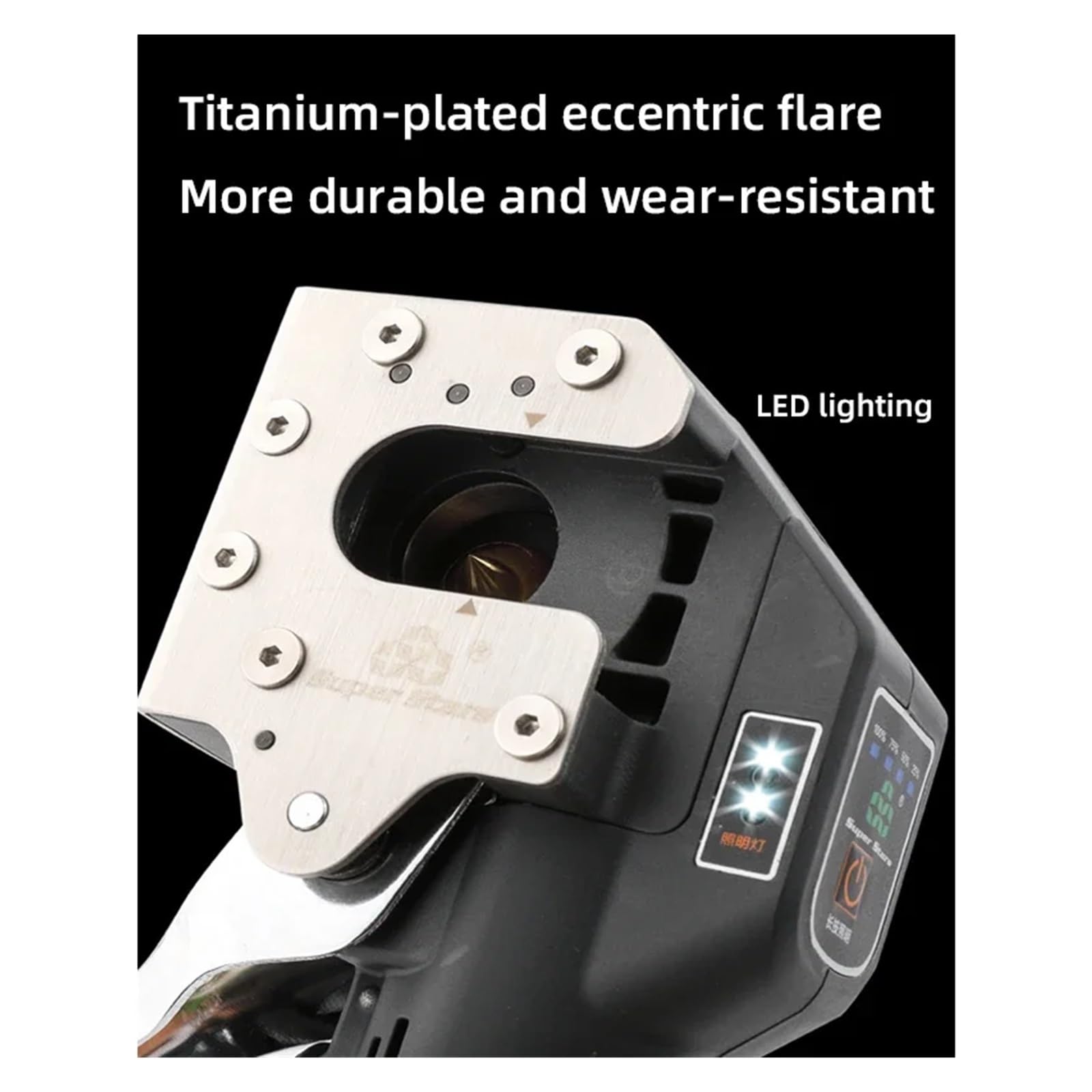 Kit de herramientas abocardado eléctrico tubos cobre totalmente automático for expansor baterías litio ST-E900A, aire acondicionado y refrirador, Durable y resistente
