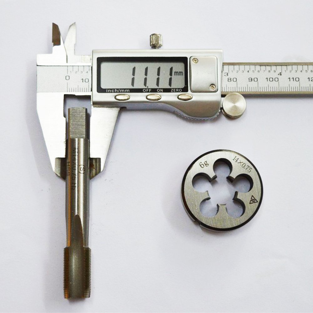 Juego De Terraja Y Macho De Roscar M14 X 0,75 Mm – Herramienta HSS Para Roscado De Precisión