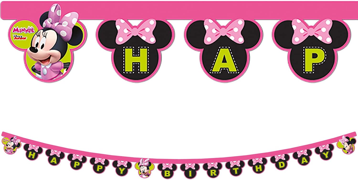 Disney Junior Minnie Mouse Happy Birthday Banner
