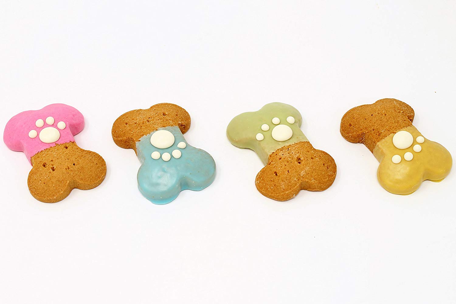 Claudia's Canine Bakery - Party Bones with Paw Print - 24 Gourmet Dog Treats