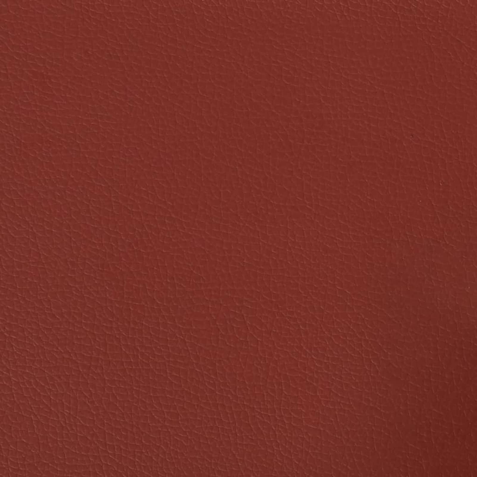 Lot de 2 coussins décoratifs en similicuir rouge et rouge, 40 x 40 cm, coussins de canapé avec rembourrage inclus, housse de coussin pour canapé, décoration de salon - SPU : 349483