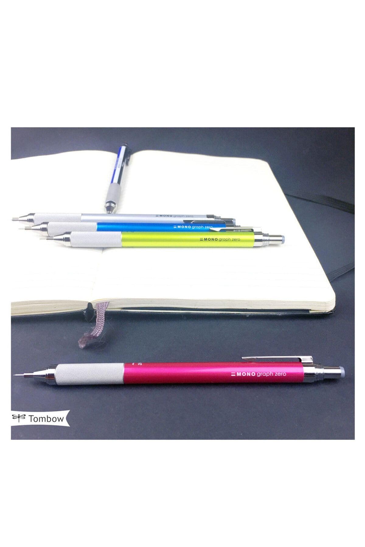 Tombow Mono Graph Zero Mekanik Kurşun Kalem, 0,5Mm, Açık Mavi