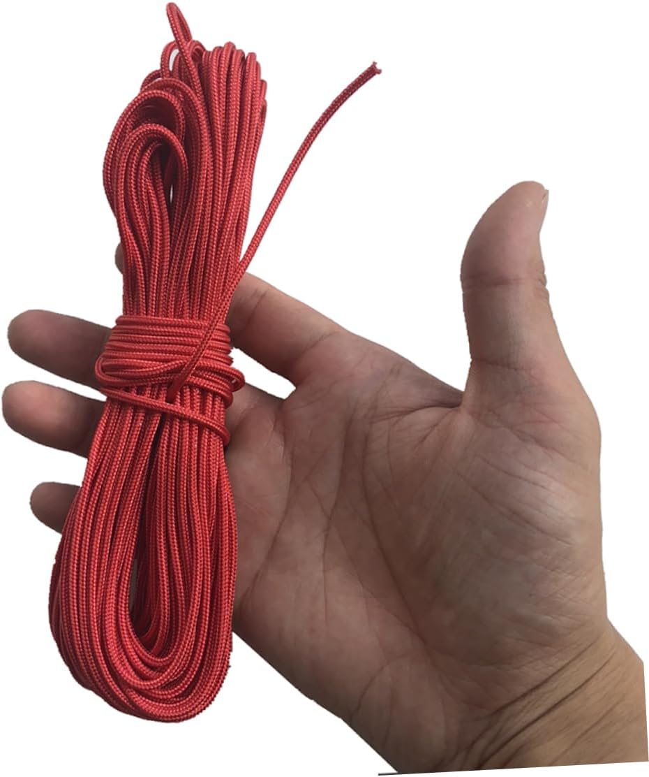 YARNOW 20m Compound Bow d Ring Rope Archery Bowstring Release Long Material Strong Stiff Bowstring Aid