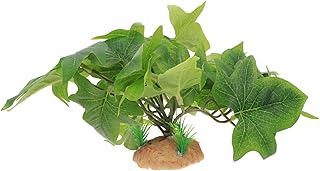 BCOATH Ornamento De Planta De Réptil Artificial Para Decoração De Vime Planta Verde Artificial Ornamento De Plantas De Aquário Decoração De Plantas De Terrário Decoração De Planta De