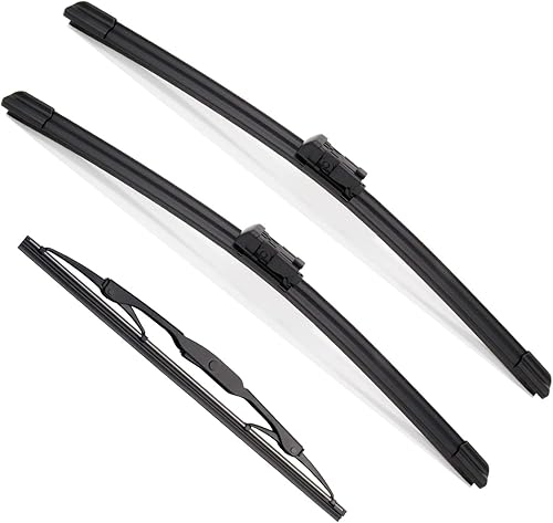 3 escobillas limpiaparabrisas para GMC Terrain2010-2017, Chevy Equinox 2010-2017, escobillas limpiaparabrisas de repuesto de equipo original