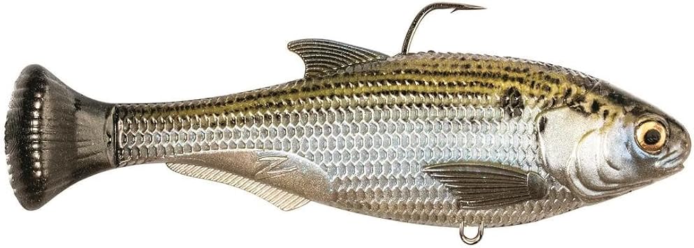 Z-Man Shadtron LT Swimbait Mossback 6" Fast Sink