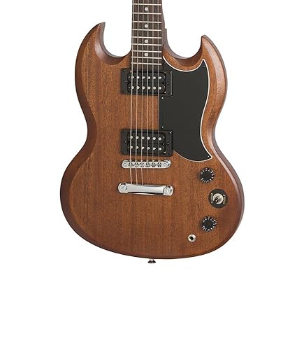 Amazon.com: Epiphone SG Special Satin E1 Vintage Worn, Walnut