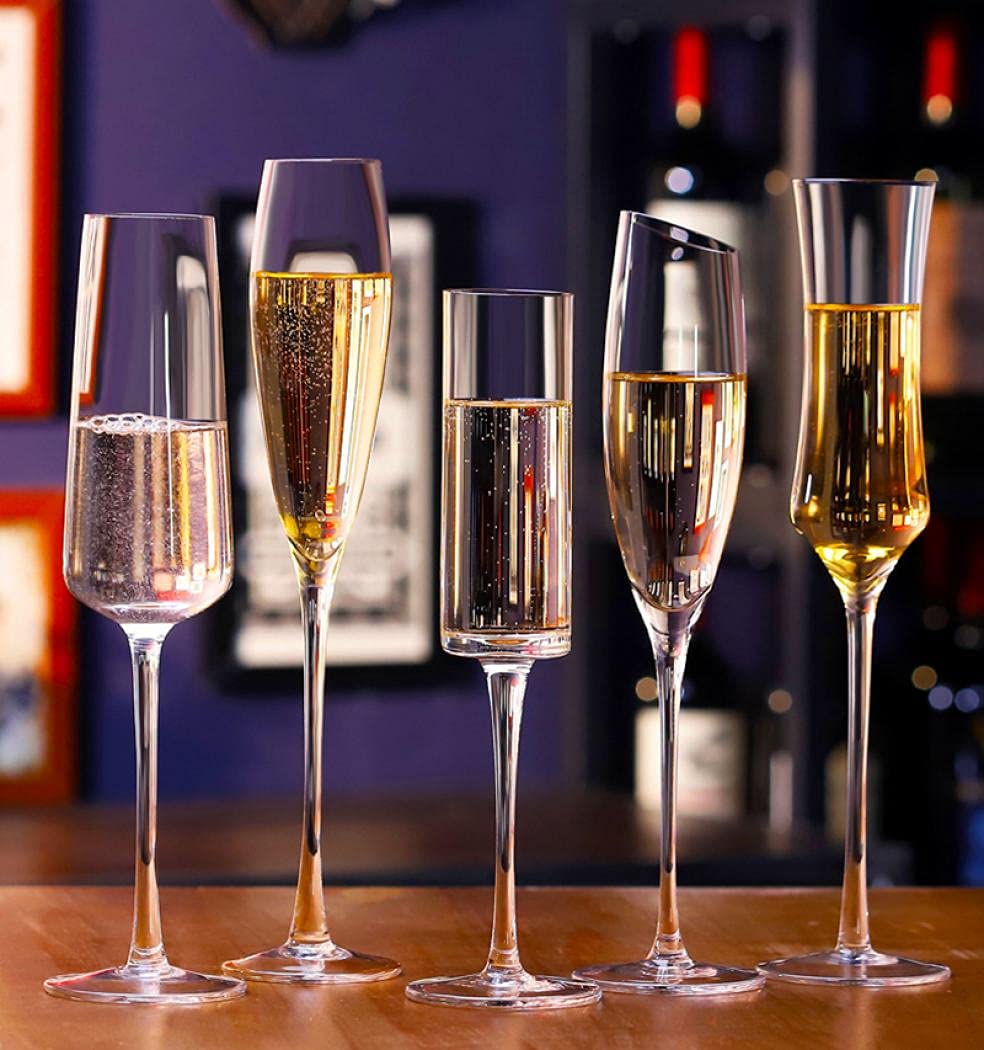 5 COUPES à CHAMPAGNE CRISTAL Soufflé Gravés Main 1940 BEL ART DECO Table N 140 Imgx300 2851