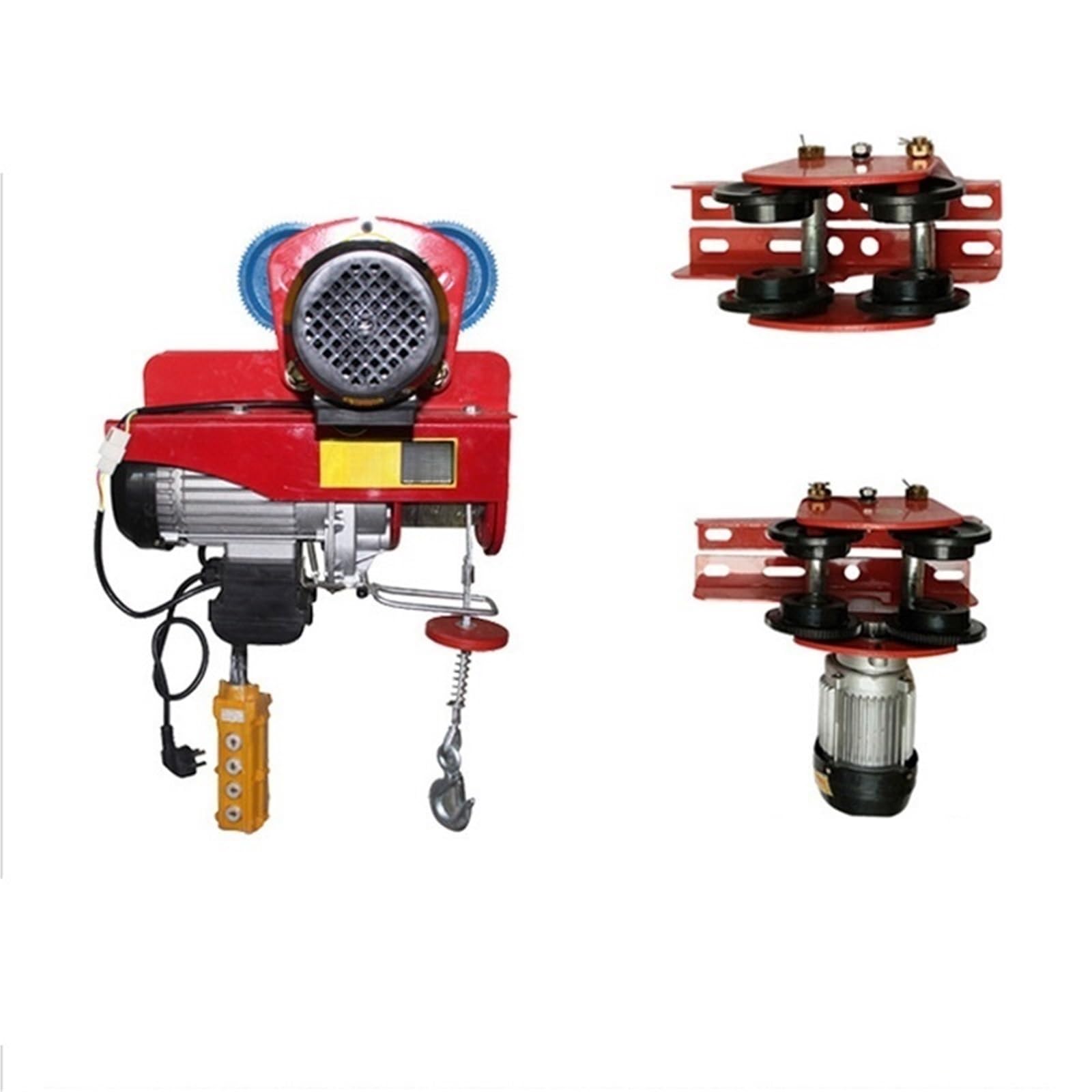 Argani elettrici Verricelli elettrici Mini Gru Portatile Con Paranco 12/20/30 M Verricello In Filo Di Acciaio Piccola Domestica Per Ristrutturazione | 20m steel wire