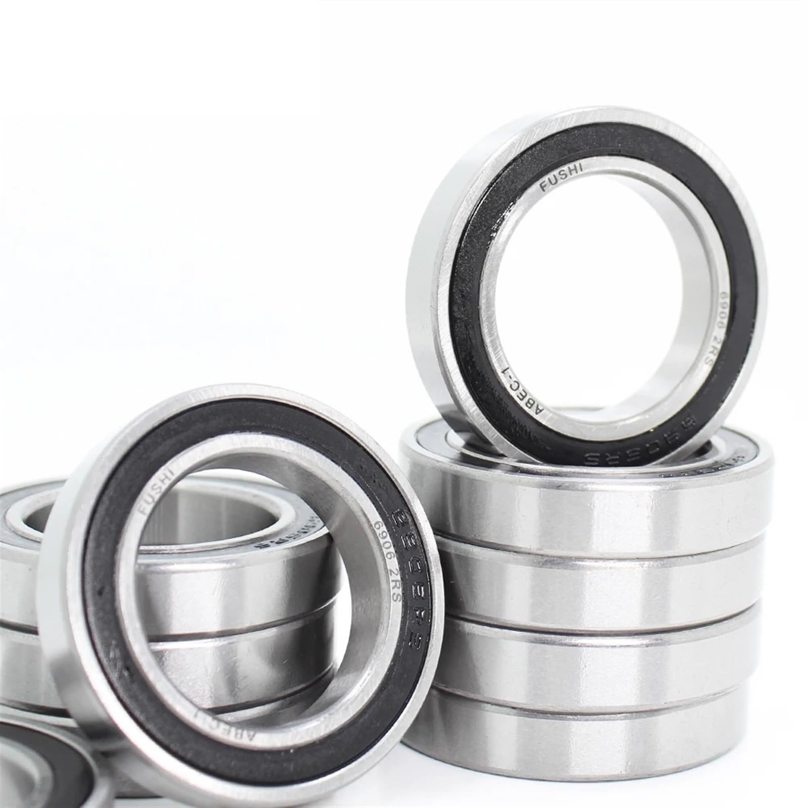 Roulement 6901RS haute précision en acier chrome section fine - 7