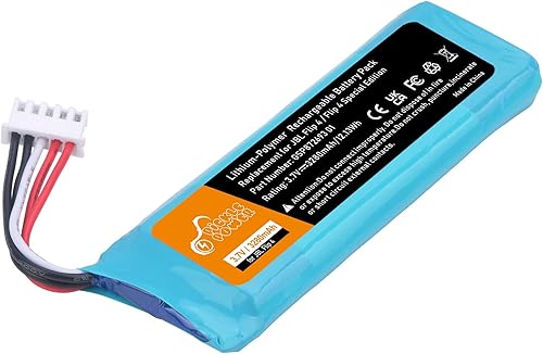 Vista 8 de Pickle Power Batería de 4000mAh para JBL Flip 4, Flip 4 Special Edition, JBL GSP872693 01