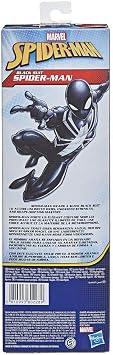 Marvel Titan Hero Black Suit Spider-Man Action Figure